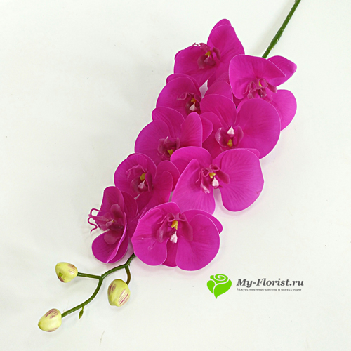 Орхидея латекс 100 см. (Лиловый) - Цветы премиум класса от My-Florist.ru