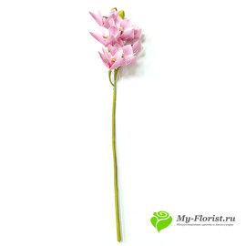 Орхидея ЦИМБИДИУМ латекс 76см. (Розовая) - Фото2. Купить в розницу