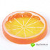Апельсин долька искусственный d-5 см пластик фото малое1