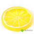 Лимон долька искусственный d-5 см пластик фото малое2