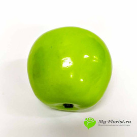 Яблоко зеленое d-6,5см (Муляж) - Фото1. Купить в розницу