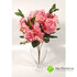 Розы с гортензией АДАМАС 48 см Розовый фото малое2