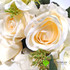 Розы с гортензией АДАМАС 48 см Кремовый фото малое1