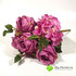 Розы с гортензией АДАМАС 48 см Лиловый фото малое