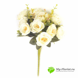 Розы АНТЕЙ 28см (Белый) - Фото1. Купить в розницу