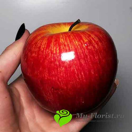 Яблоко муляж пенопласт D8см красное - Фото2. Купить в розницу