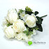 Розы букет ФЬЮЖН 55 см. (Белый) фото малое