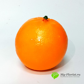 Апельсин искусственный 8 см. (Пенопласт)