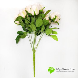 Розы ПРИОРА 49 см. (Кремовый) - Фото1. Купить в розницу