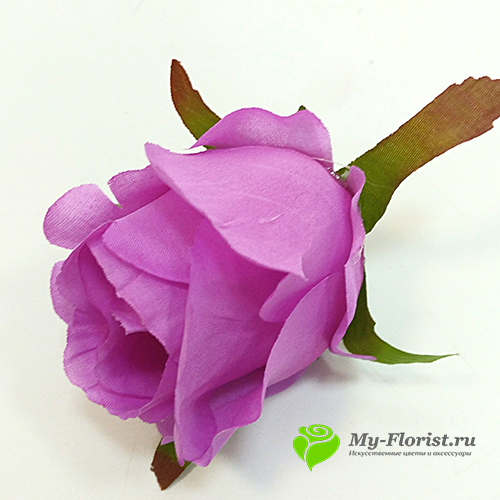 Головы искусственных цветов - Роза "Тутти-Фрутти" (Сиреневая) Арт.10104-5
