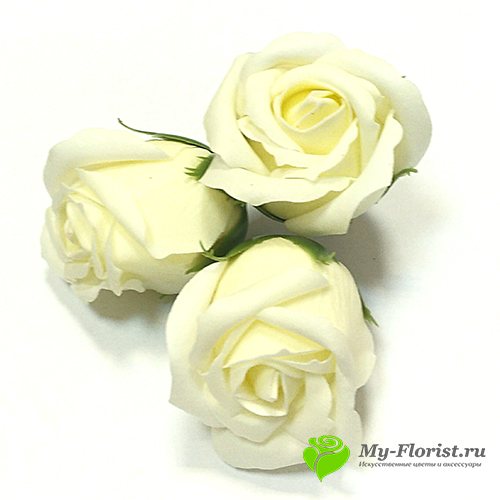 Розы из мыла молочные, мыльные розы ручной работы - Интернет-магазин My-Florist.ru