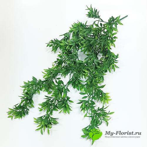 Ампельная зелень ивы на ветке зеленая 56 см. купить в магазине My-Florist.ru