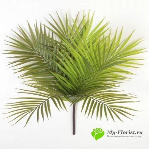 Искусственная зелень - Пальмовые листья букет
