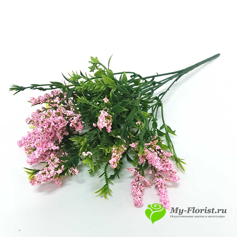 декоративная зелень и листья - Лаванда обсыпная (розовая) 38 см.